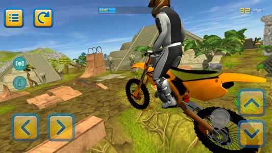 اسکرین شات بازی Jungle Motorbike Jumping 3D 3