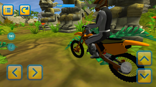 اسکرین شات بازی Jungle Motorbike Jumping 3D 6