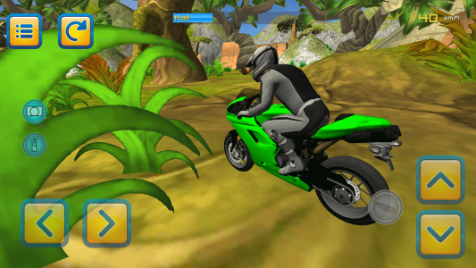 اسکرین شات بازی Jungle Motorbike Jumping 3D 7