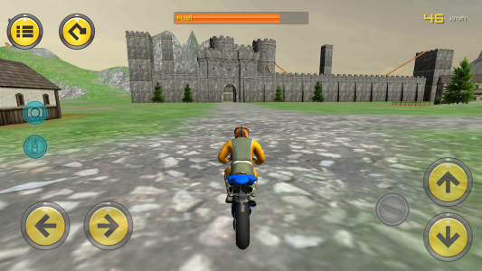 اسکرین شات بازی Motorbike Medieval Drive 3D 6