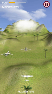 اسکرین شات بازی Plane Traffic Race 3D - in Air 1