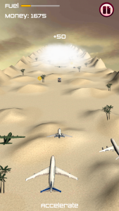 اسکرین شات بازی Plane Traffic Race 3D - in Air 2