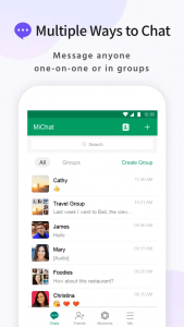 اسکرین شات برنامه MiChat Lite-Chat, Make Friends 1