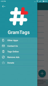 اسکرین شات 4 برنامه Hashtags for Instagram