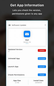 اسکرین شات برنامه Software Update - Keeps your Apps updated 2