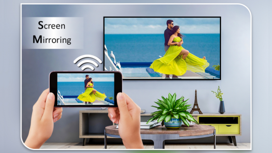 اسکرین شات برنامه Screen Mirroring - Cast to TV 1