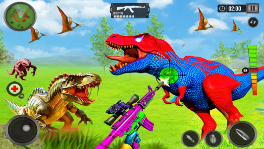 اسکرین شات بازی Wild Dino Hunter 3D Gun Games 3