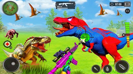 اسکرین شات 3 بازی Wild Dino Hunter 3D Gun Games