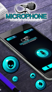 اسکرین شات برنامه Microphone Voice Changer 1