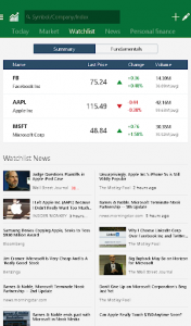 اسکرین شات برنامه MSN Money- Stock Quotes & News 8