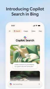 اسکرین شات 3 برنامه Microsoft Bing Search