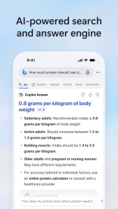 اسکرین شات 1 برنامه Microsoft Bing Search