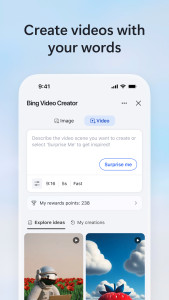 اسکرین شات 2 برنامه Microsoft Bing Search