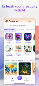 اسکرین شات 1 برنامه Microsoft Designer