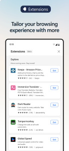 اسکرین شات 7 برنامه مرورگر اج