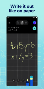 اسکرین شات برنامه Microsoft Math Solver 2