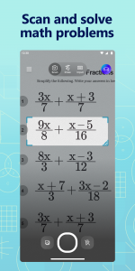 اسکرین شات برنامه Microsoft Math Solver 1