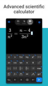 اسکرین شات برنامه Microsoft Math Solver 4