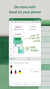 اسکرین شات برنامه Microsoft Excel: Spreadsheets 6