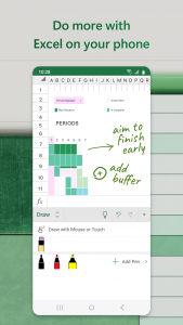 اسکرین شات برنامه Microsoft Excel: Spreadsheets 5