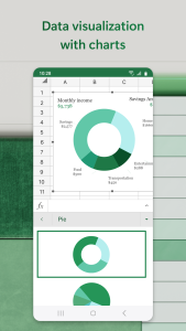 اسکرین شات 3 برنامه Microsoft Excel: Spreadsheets