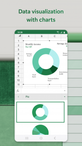 اسکرین شات برنامه Microsoft Excel: Spreadsheets 4