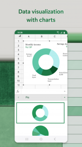 اسکرین شات برنامه Microsoft Excel: Spreadsheets 3