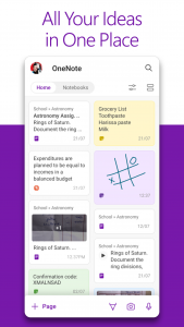 اسکرین شات برنامه Microsoft OneNote: Save Notes 1