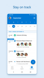 اسکرین شات برنامه اوت لوک (Outlook) 6