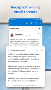 اسکرین شات 3 برنامه اوت لوک (Outlook)