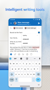 اسکرین شات 8 برنامه اوت لوک (Outlook)