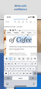 اسکرین شات برنامه Microsoft Word: Write, Edit & Share Docs on the Go 4