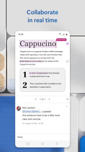 اسکرین شات 6 برنامه Microsoft Word: Write, Edit & Share Docs on the Go