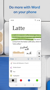 اسکرین شات برنامه Microsoft Word: Write, Edit & Share Docs on the Go 5