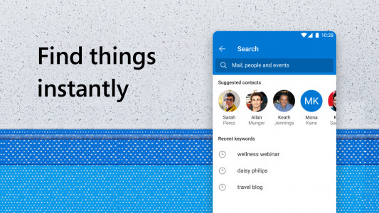 اسکرین شات 8 برنامه Microsoft Outlook Lite: Email