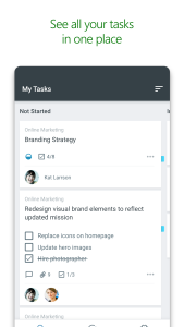 اسکرین شات 2 برنامه Microsoft Planner
