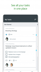 اسکرین شات 2 برنامه Microsoft Planner