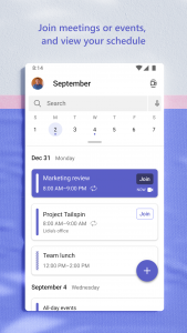 اسکرین شات برنامه Microsoft Teams 8