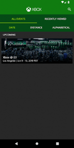 اسکرین شات برنامه Xbox Events (Beta) 1