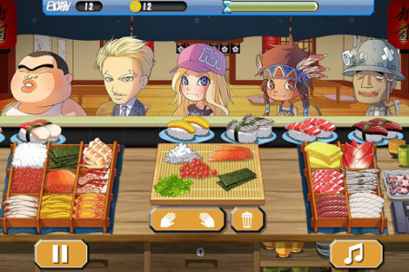 اسکرین شات بازی Sushi House 2