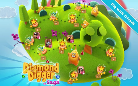 اسکرین شات بازی Diamond Digger Saga 8