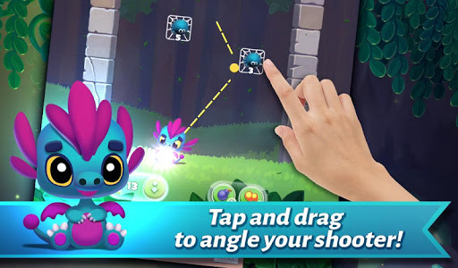 اسکرین شات بازی Dragonoid - Tiny Dragon Land Pop Bubble Shooter 1