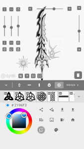 اسکرین شات برنامه sword Maker:   weapon avatar 1