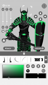 اسکرین شات 2 برنامه armor maker： Avatar maker