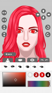 اسکرین شات برنامه Hero Girl Avater Maker 2
