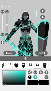 اسکرین شات برنامه Hero Girl Avater Maker 1