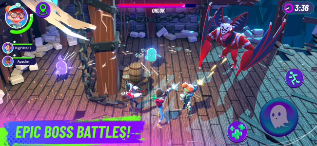 اسکرین شات 3 بازی Ghost HQ: RPG Multiplayer Game