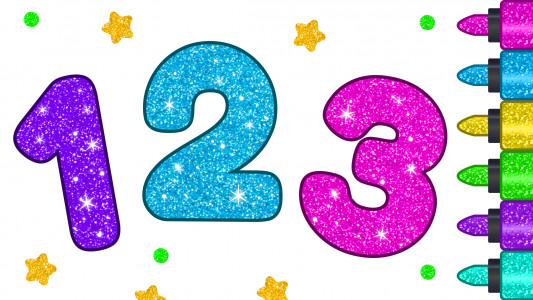 اسکرین شات بازی 123 Number Learn, Trace, Count 1