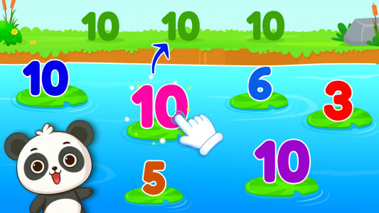 اسکرین شات بازی 123 Number Learn, Trace, Count 5