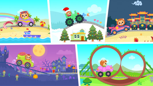 اسکرین شات بازی Kid Car Games for toddlers fun 3